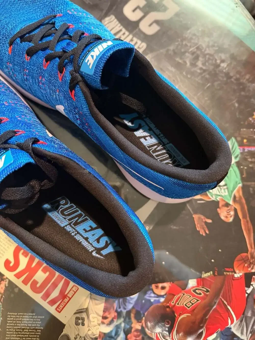 Nike LunarEpic Low Flyknit Running Shoes Racer Blue White